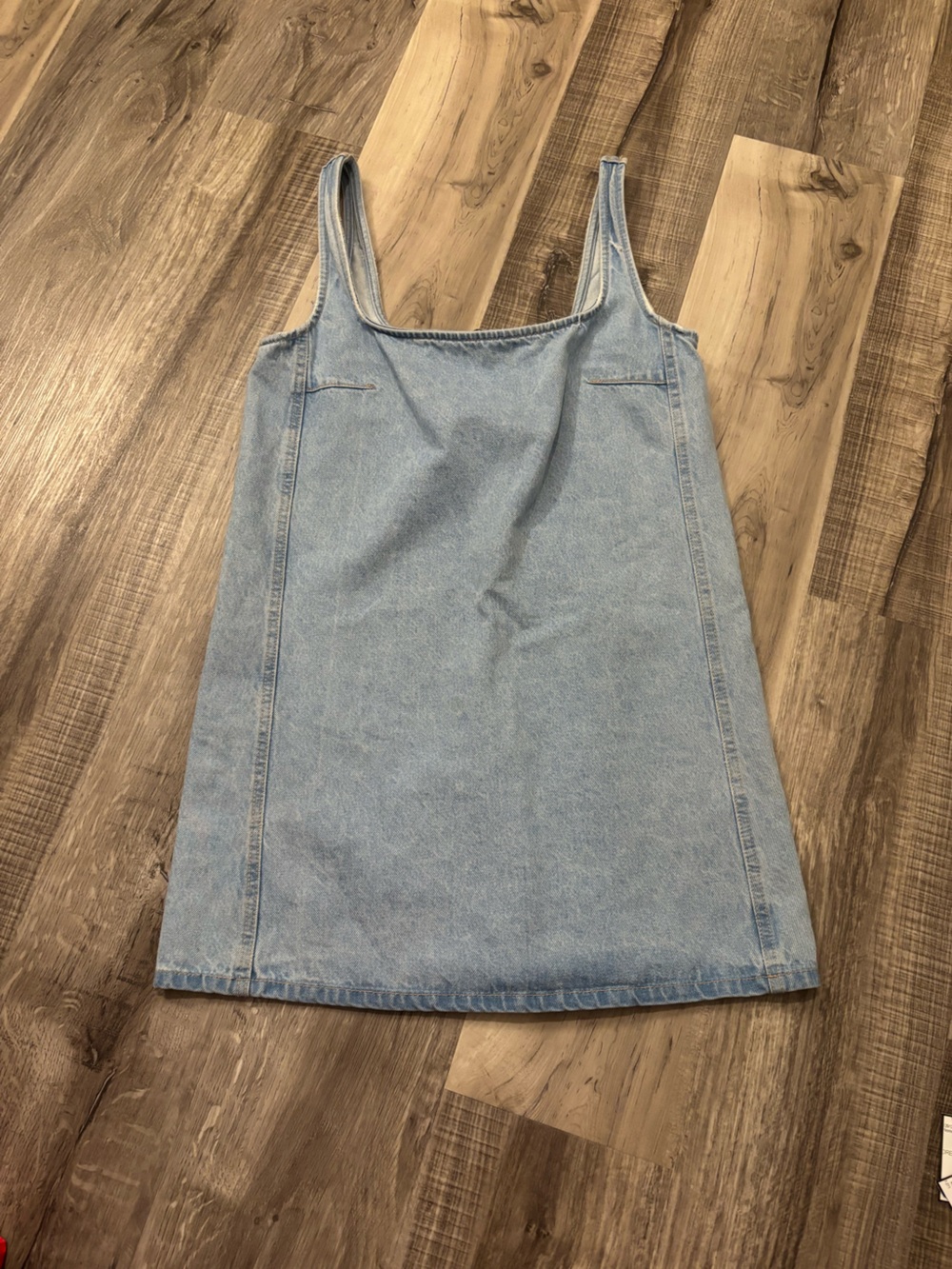 Zara Light Blue Denim Dress